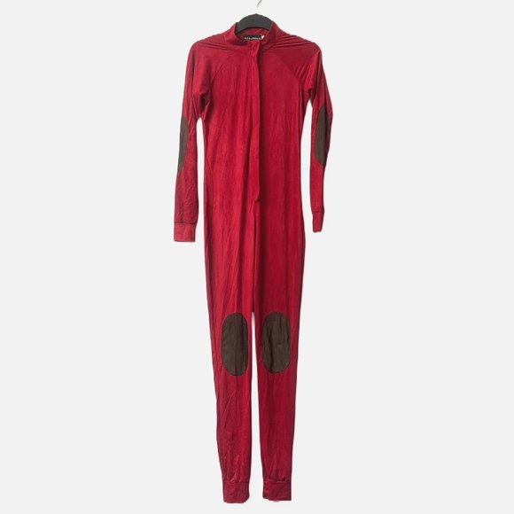 NEW! Wedu By Coreon Du Unisex Signature Red Jumpsuit Size-6-8(Medium) - Picture 2 of 11